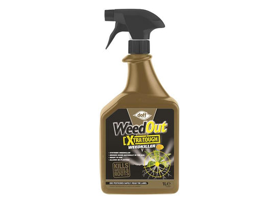 WeedOut Xtra Tough Weedkiller RTU 1 litre, DOFF