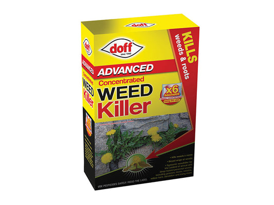 Advanced Concentrated Weedkiller 6 Sachet, DOFF
