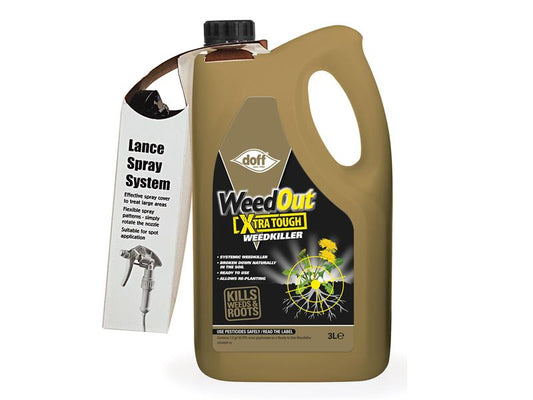 WeedOut Xtra Tough Weedkiller RTU 3 litre, DOFF