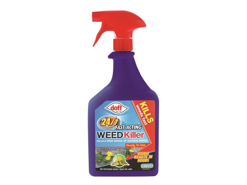 24/7 Superfast Weedkiller RTU 1 litre, DOFF