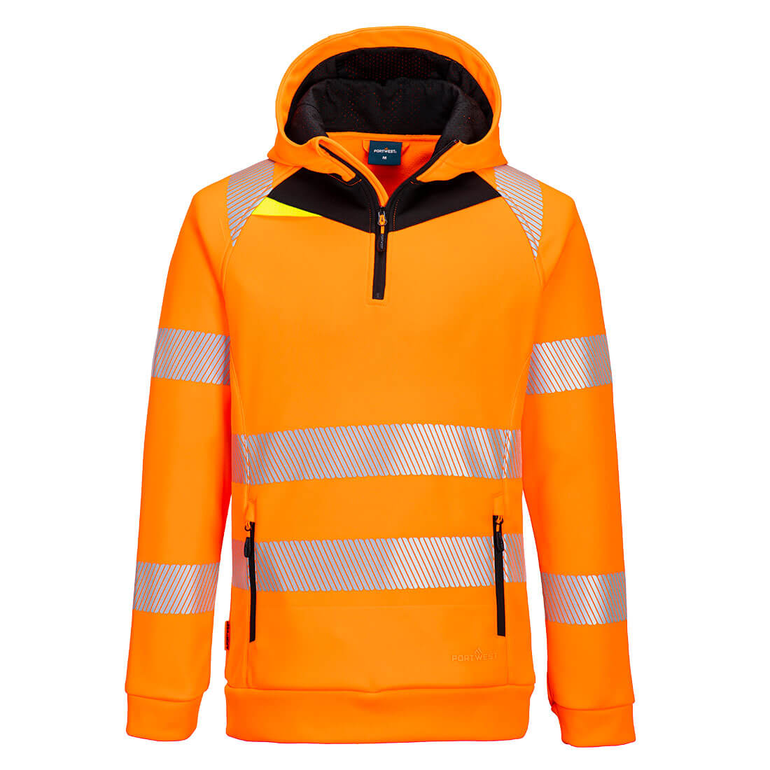 DX4 Hi-Vis 1/4 Zip Hoodie, Morgans PW