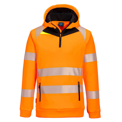 DX4 Hi-Vis 1/4 Zip Hoodie, Morgans PW