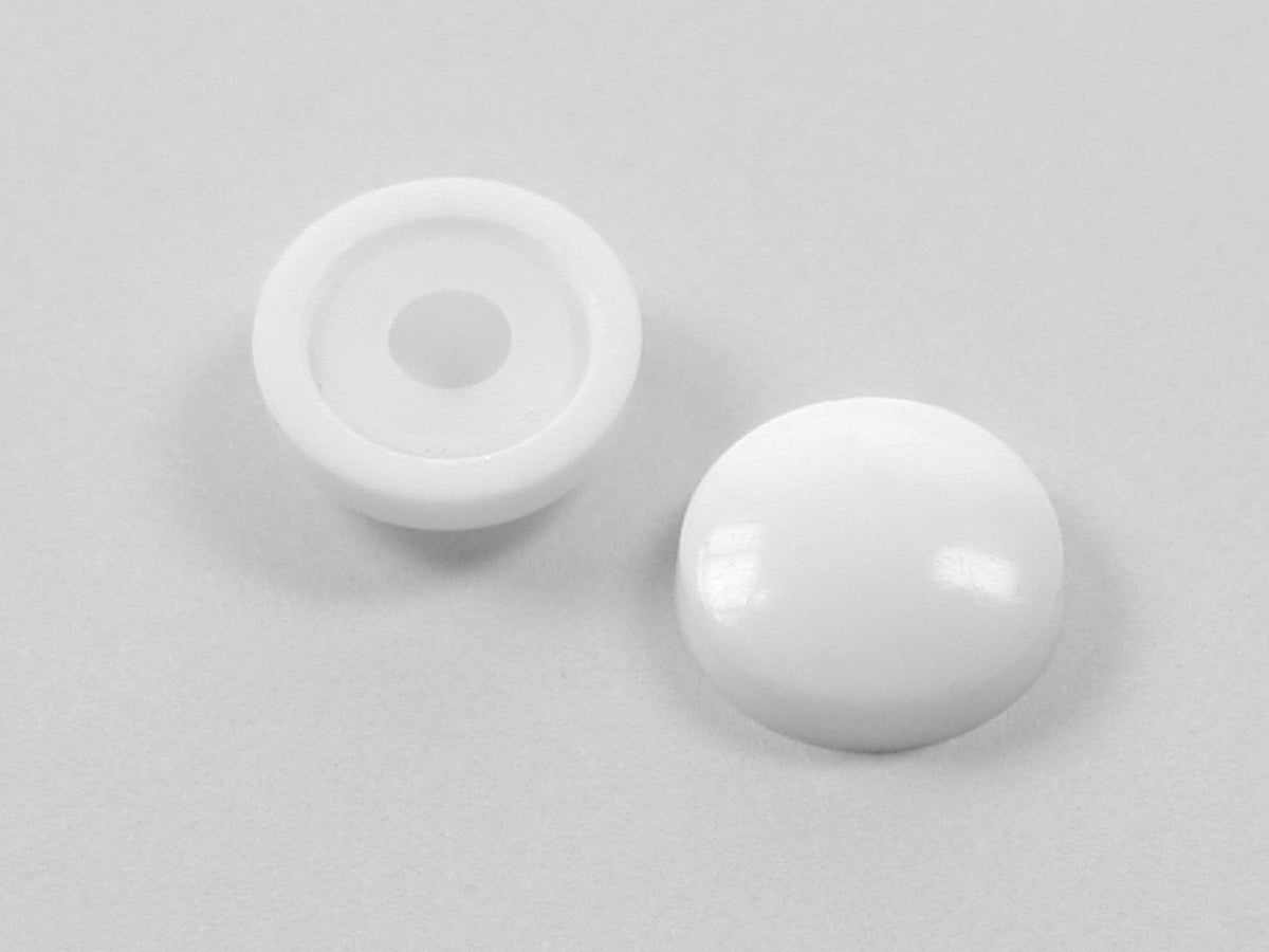 Pouchbag White Screw Domecaps Pk.400, Morgans OJ