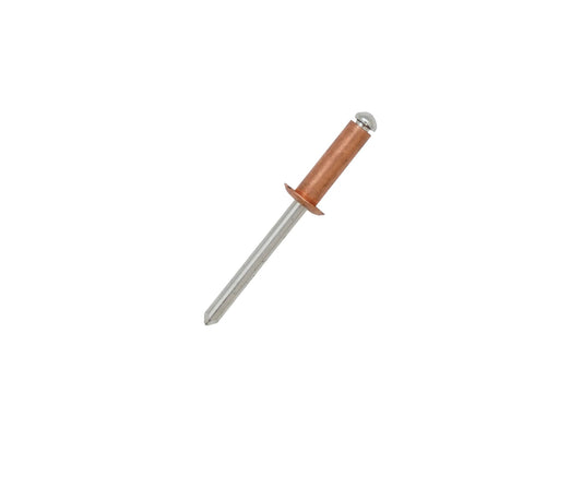 3.2 Copper / Steel Dome Head JRP Rivets, Morgans OJ