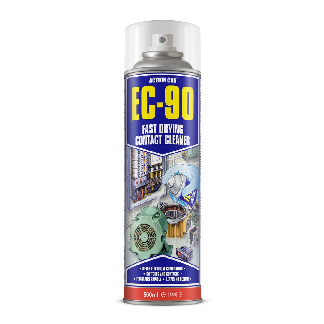 Carton of 15 ESC Electrical Switch Cleaner 500ml, Morgans OJ