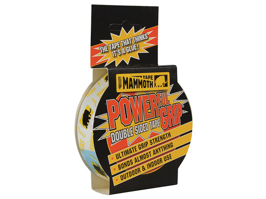 Powerful Grip Double-Sided Tape 12mm x 2.5m, Everbuild