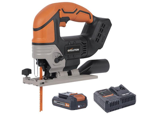 R90JGS-Li EXT Jigsaw 18V 1 x 2.0Ah Li-ion, Evolution