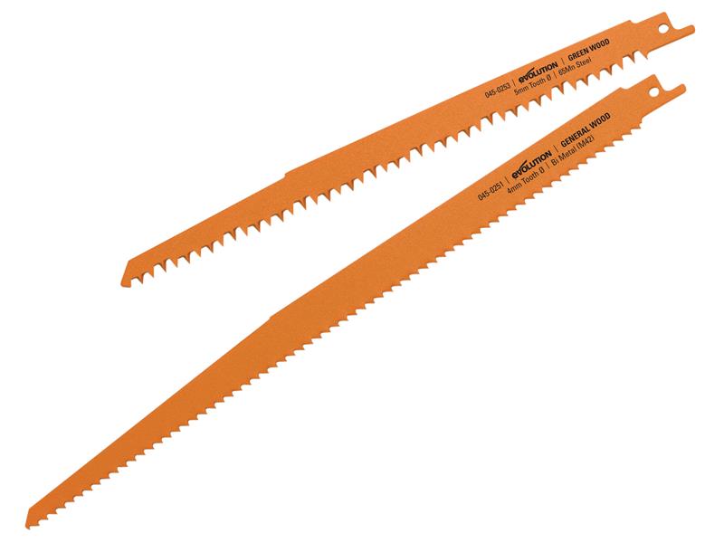 RAGE8® Wood Cutting Blade Pack, Evolution