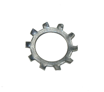 External Tooth Washers DIN 6797A BZP, Morgans OJ
