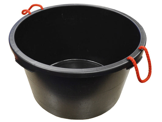 Builder's Bucket 65 litre (14 gallon) - Black, Faithfull