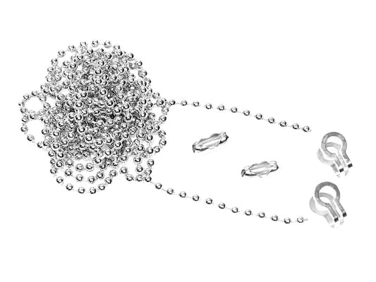 Brass Ball Chain Kit Nickel Plated 1m, Faithfull