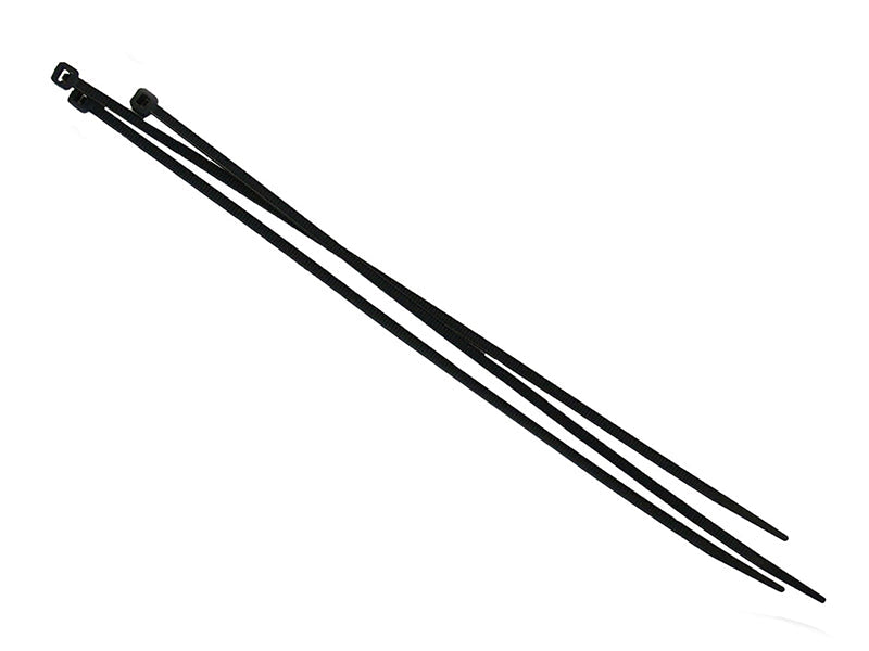 Cable Ties Black  3.6 x 150mm (Pack 100), Faithfull