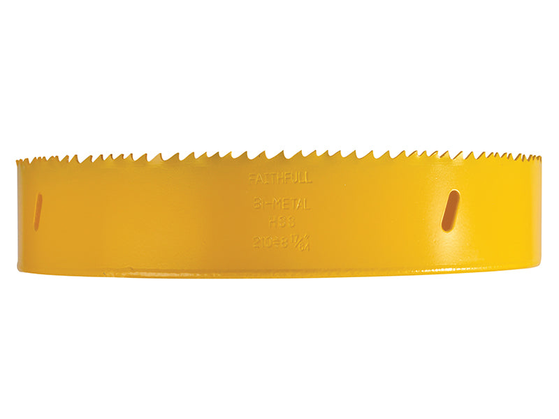Bi-Metal Cobalt Holesaw 210mm, Faithfull