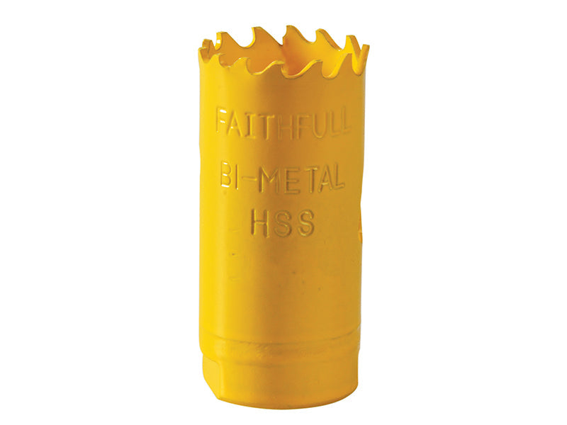 Bi-Metal Cobalt Holesaw 25mm, Faithfull