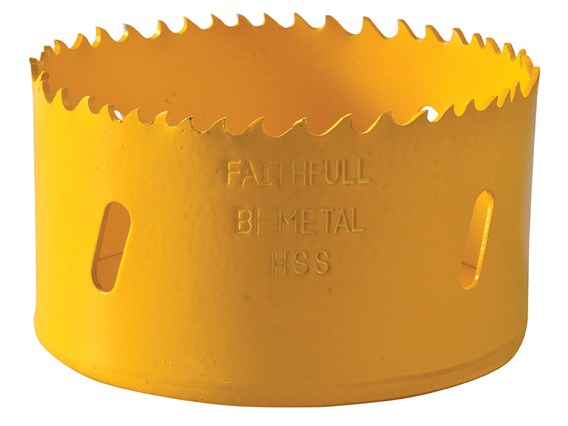 Bi-Metal Cobalt Holesaw 89mm, Faithfull