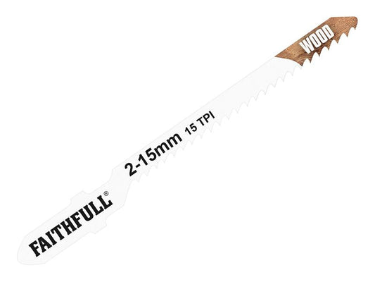 Wood Jigsaw Blades Pack of 5 T119BO, Faithfull