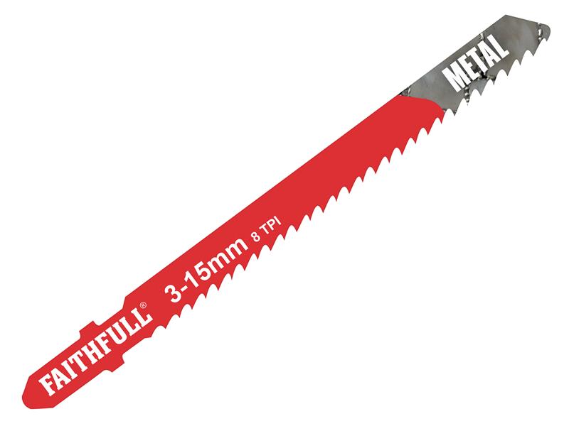 Metal Cutting Jigsaw Blades Pack of 5 T127D, Faithfull