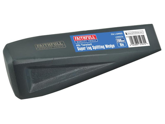 Super Log Splitting Wedge 200mm (8in), Faithfull