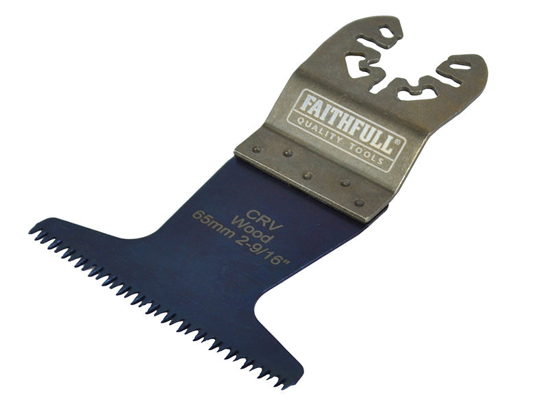 Premium Arc Cut Wood Blade 65mm, Faithfull