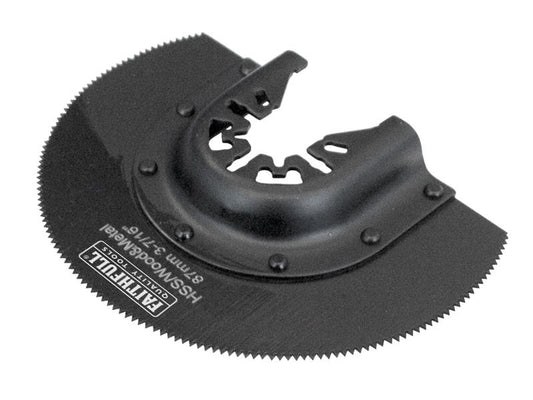 Multi-Functional Tool CrV Radial Blade Wood Wavy Set 87mm, Faithfull