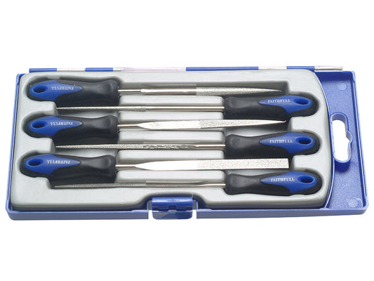 Diamond Needle File Set 6 Piece, Faithfull
