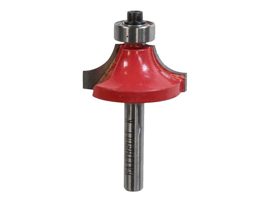 Router Bit TCT Rounding Over 15.8mm x 9.5mm 1/4in Shank, Faithfull