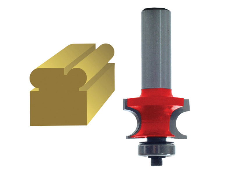 Router Bit TCT 3.2mm Corner Bead 1/4in Shank, Faithfull