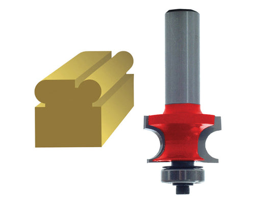 Router Bit TCT 3.2mm Corner Bead 1/4in Shank, Faithfull