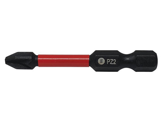 ForgeFast Pozidriv Compatible Impact Bit PZ2 x 50mm (Card 2), ForgeFix