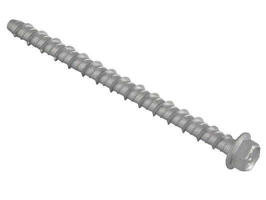 Lightning Bolt Hex/Flange Head M6 x 100mm Bag 10, ForgeFix