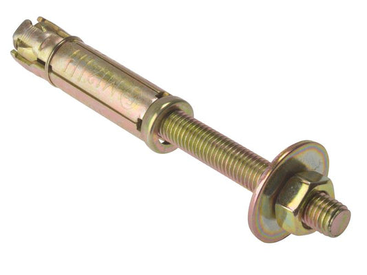 Masonry Anchor Bolt Projecting ZYP M12 x 75mm Bag 5, ForgeFix