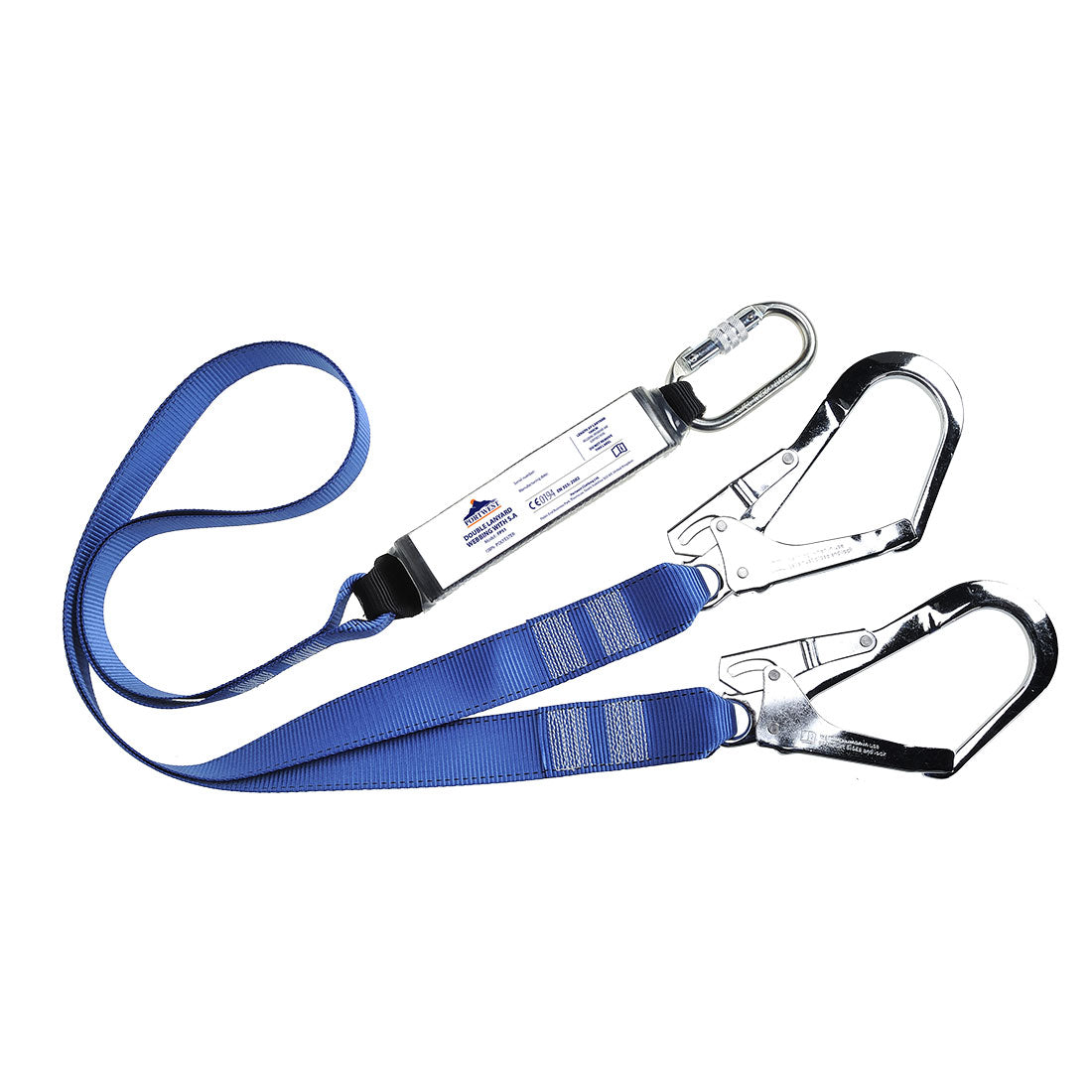 Double Webbing 1.8m Lanyard With Shock Absorber, Morgans PW