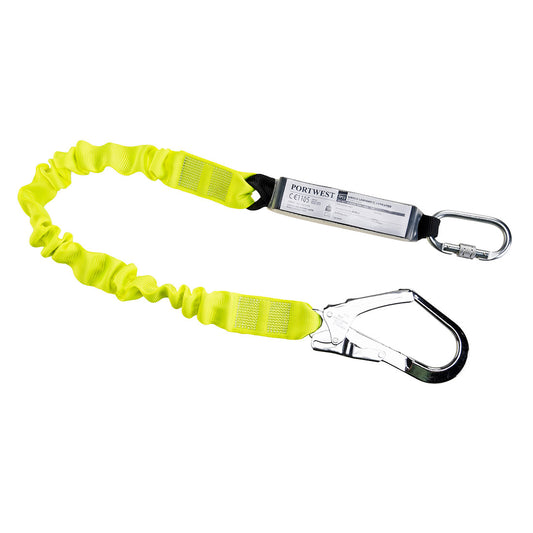 Single Elasticated 1.8m Lanyard With Shock Absorber, Morgans PW