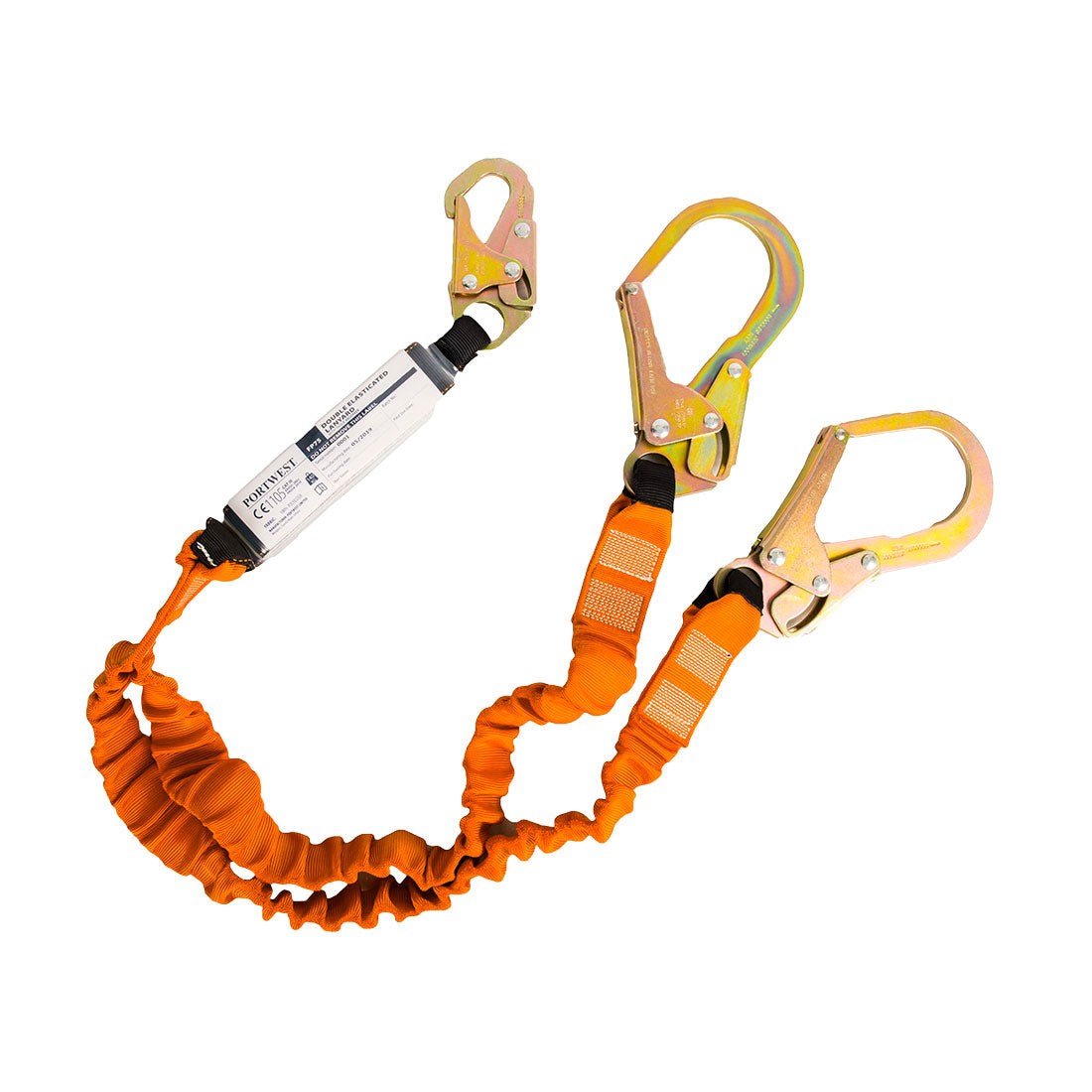 Double 140kg 1.8m Lanyard with Shock Absorber, Morgans PW