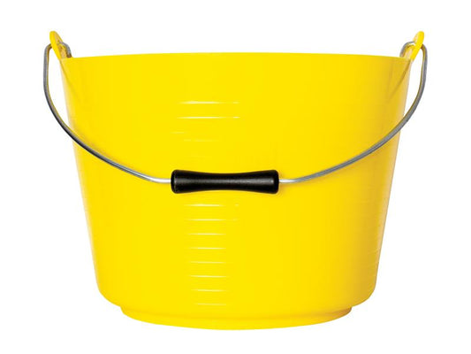 Flexible Tub Bucket 22 litre, Red Gorilla