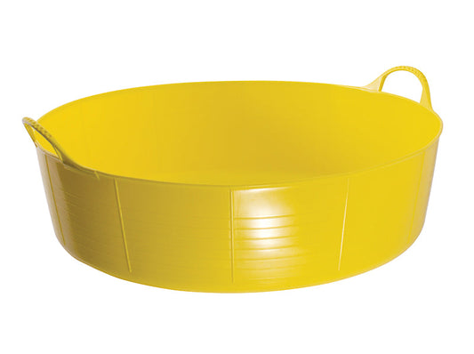 Gorilla Tub® Shallow 35 litre - Yellow, Red Gorilla