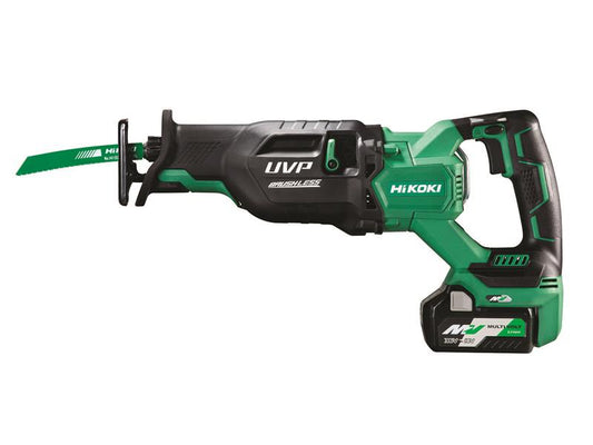 CR36DA/JAZ Multi Volt Reciprocating Saw 36V 2 x 4.0Ah Li-ion, HiKOKI