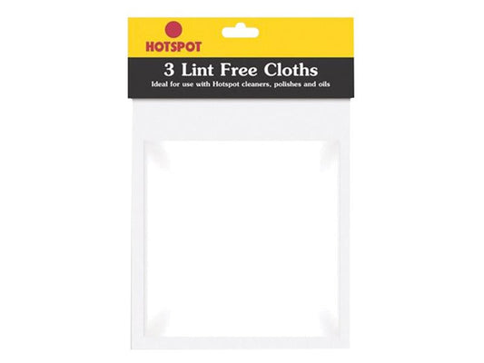 Lint Free Cloths, Hotspot