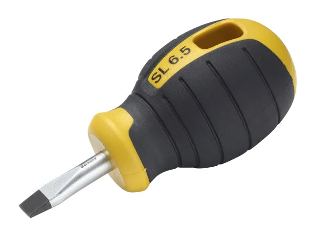 Stubby Slotted Screwdriver 6.5 x 25mm, Hultafors