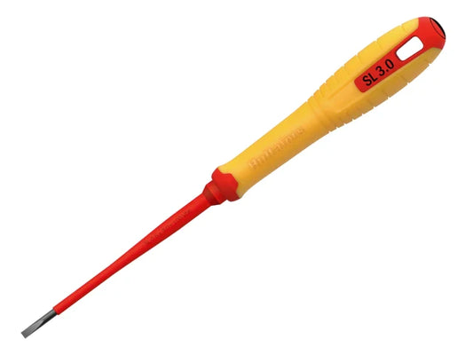 VDE Slotted Screwdriver 3.0 x 100mm, Hultafors