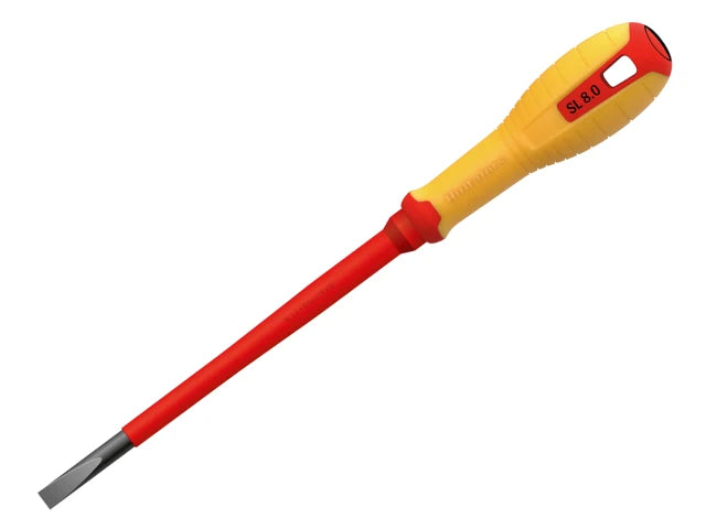 VDE Slotted Screwdriver 8.0 x 175mm, Hultafors