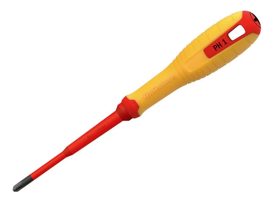 VDE Phillips Screwdriver PH1 x 100mm, Hultafors