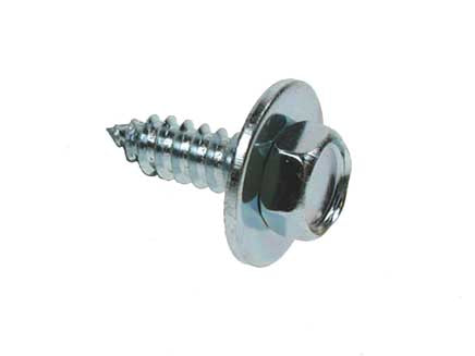 14.00 Self-Tapping Screws Hex Sems AB C/W Washer BZP, Morgans OJ
