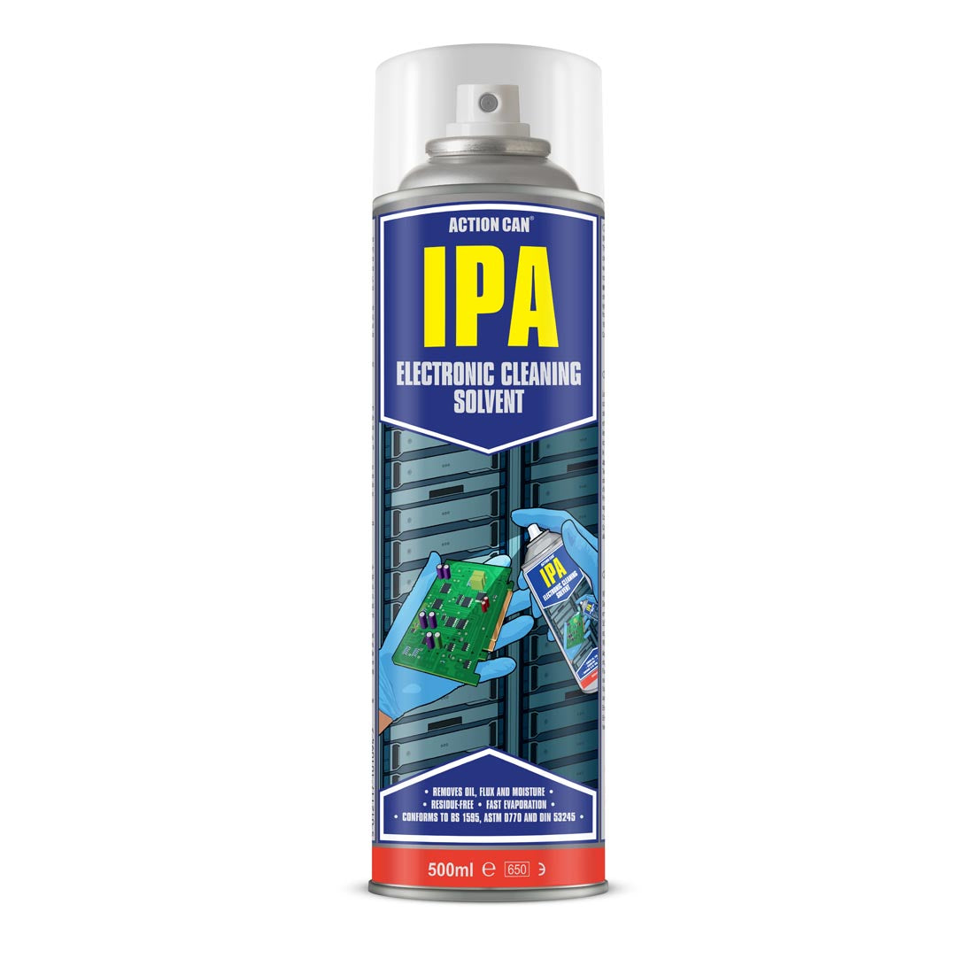 Carton of 15 IPA Electrical Switch Cleaner 500ml, Morgans OJ