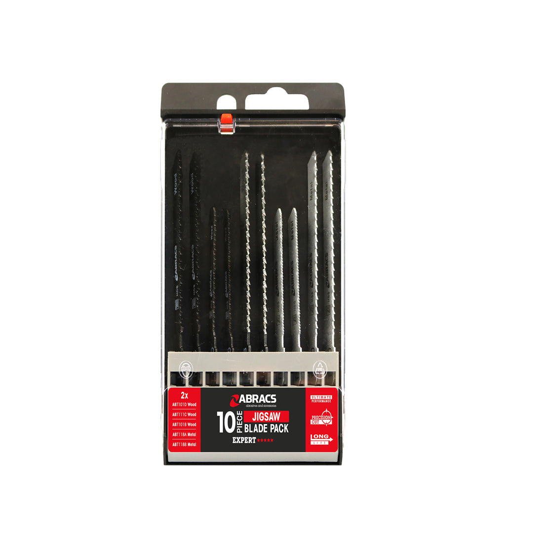 10pc Mixed Jigsaw Blades., Morgans OJ