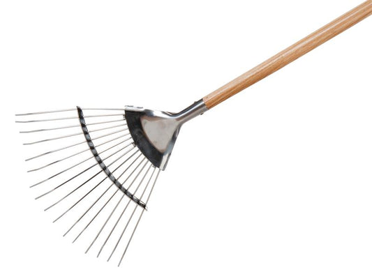 Stainless Steel Garden Life Lawn Rake, FSC®, Kent & Stowe