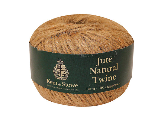 Jute Twine Natural 80m (100g), Kent & Stowe
