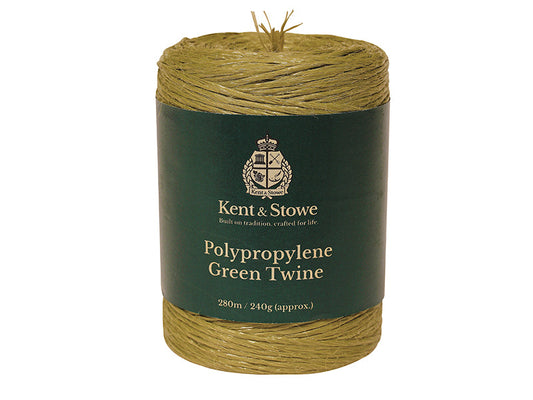 Poly Green Twine 280m (240g), Kent & Stowe