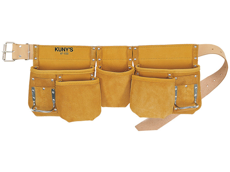 AP-630 Carpenter's Apron Full Grain Leather, Kuny's