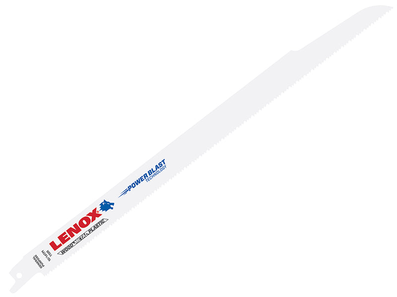 20583-110R General Purpose Reciprocating Saw Blades 300mm 10/14 TPI (Pack 5), LENOX